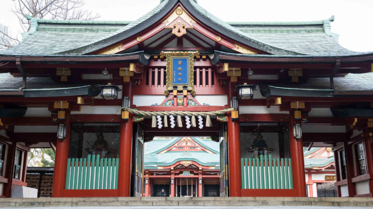 日枝神社 神門