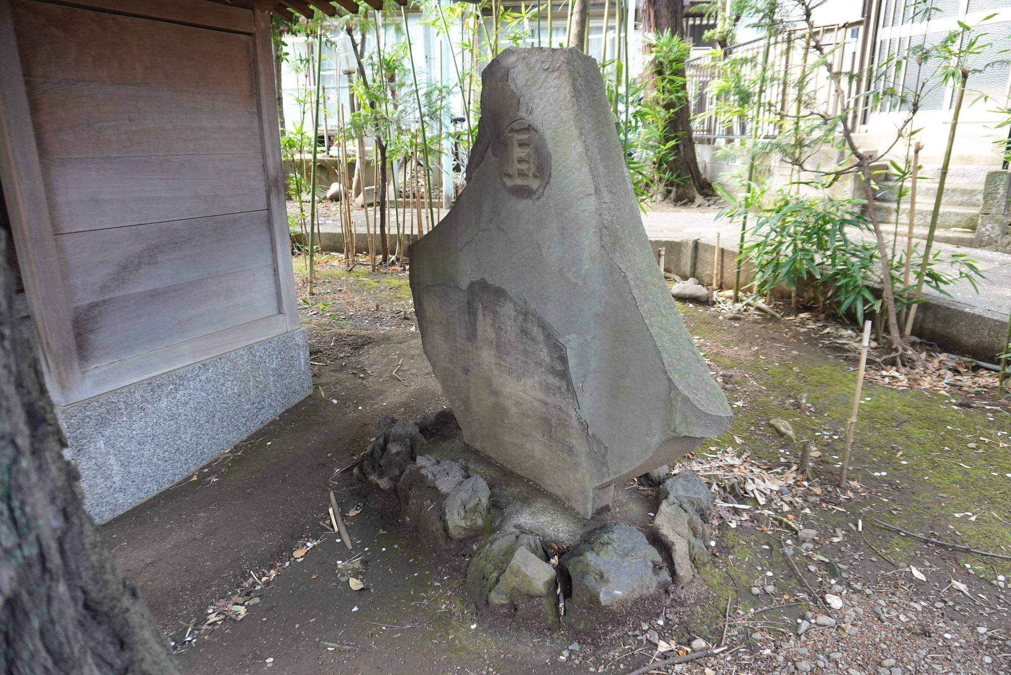 上目黒氷川神社の富士塚
