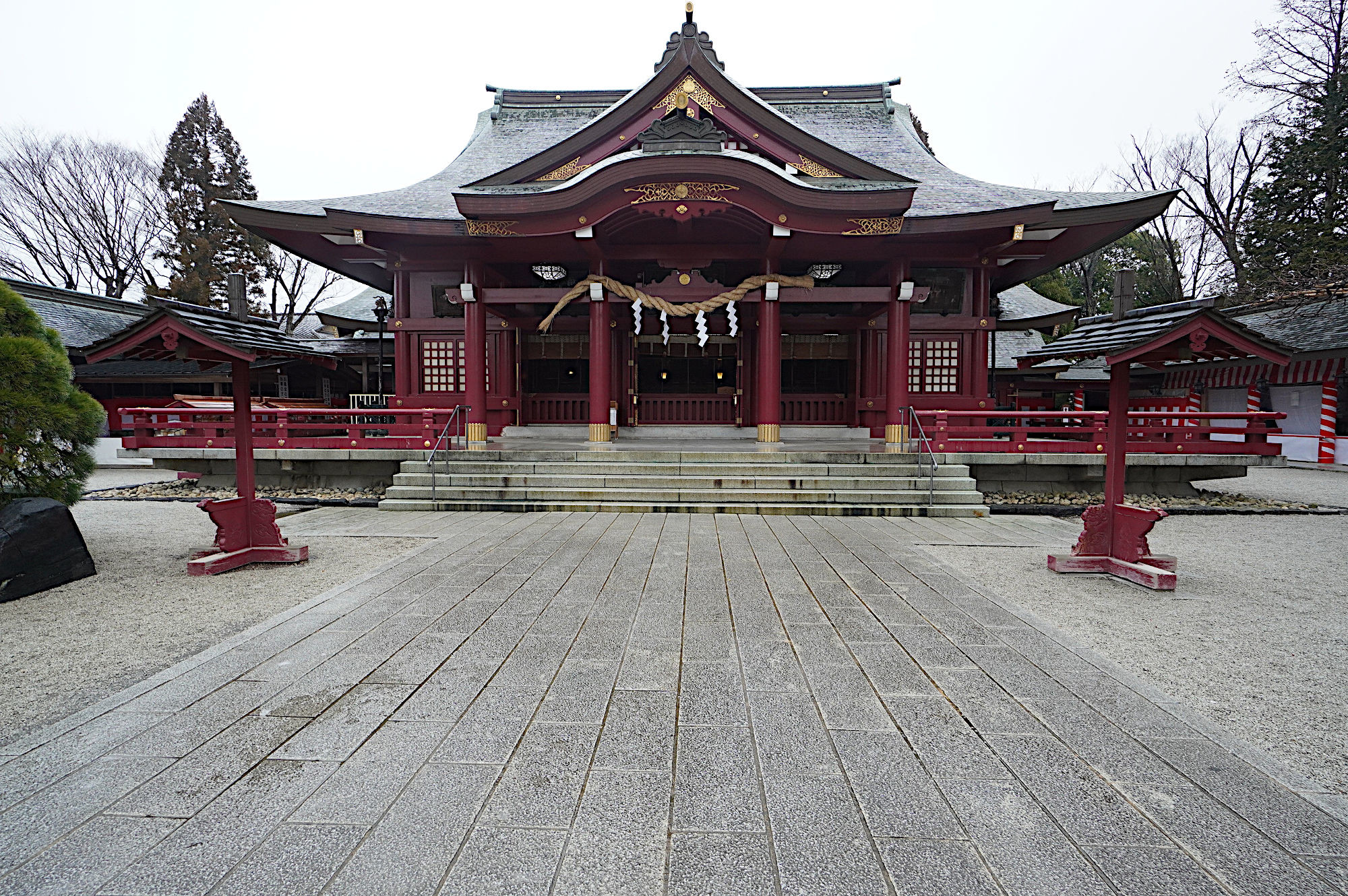 笠間稲荷神社の拝殿