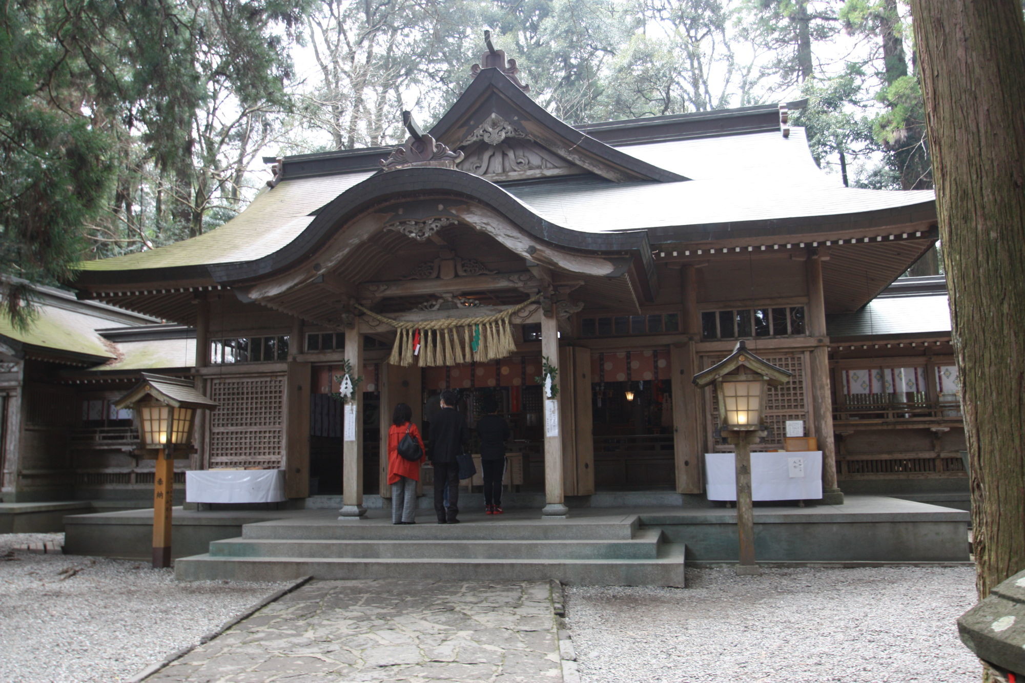 高千穂神社の拝殿